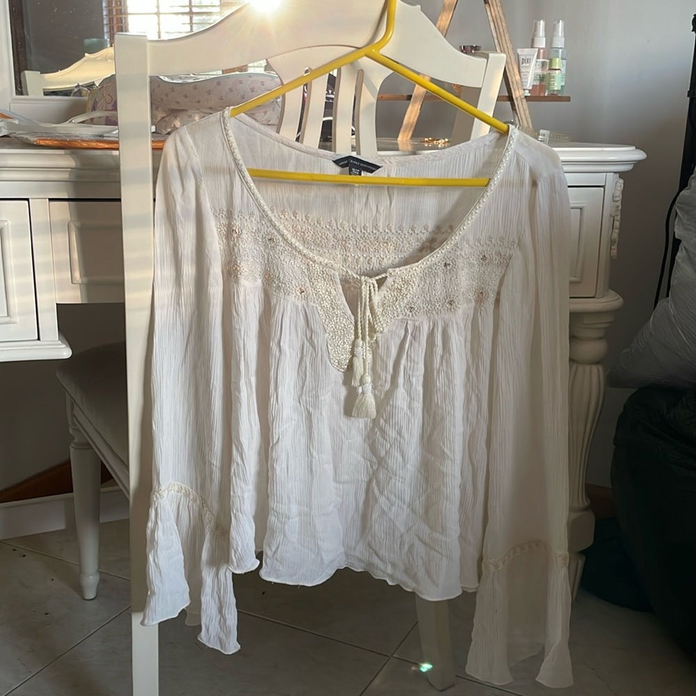 American Eagle longsleeve blouse size extra small